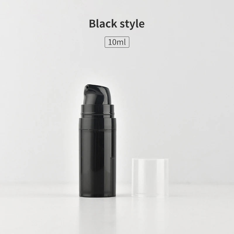 5/10/15ml Empty Airless Pump Bottles Mini Lotion Vacuum Cosmetic Containers Women M additional angle