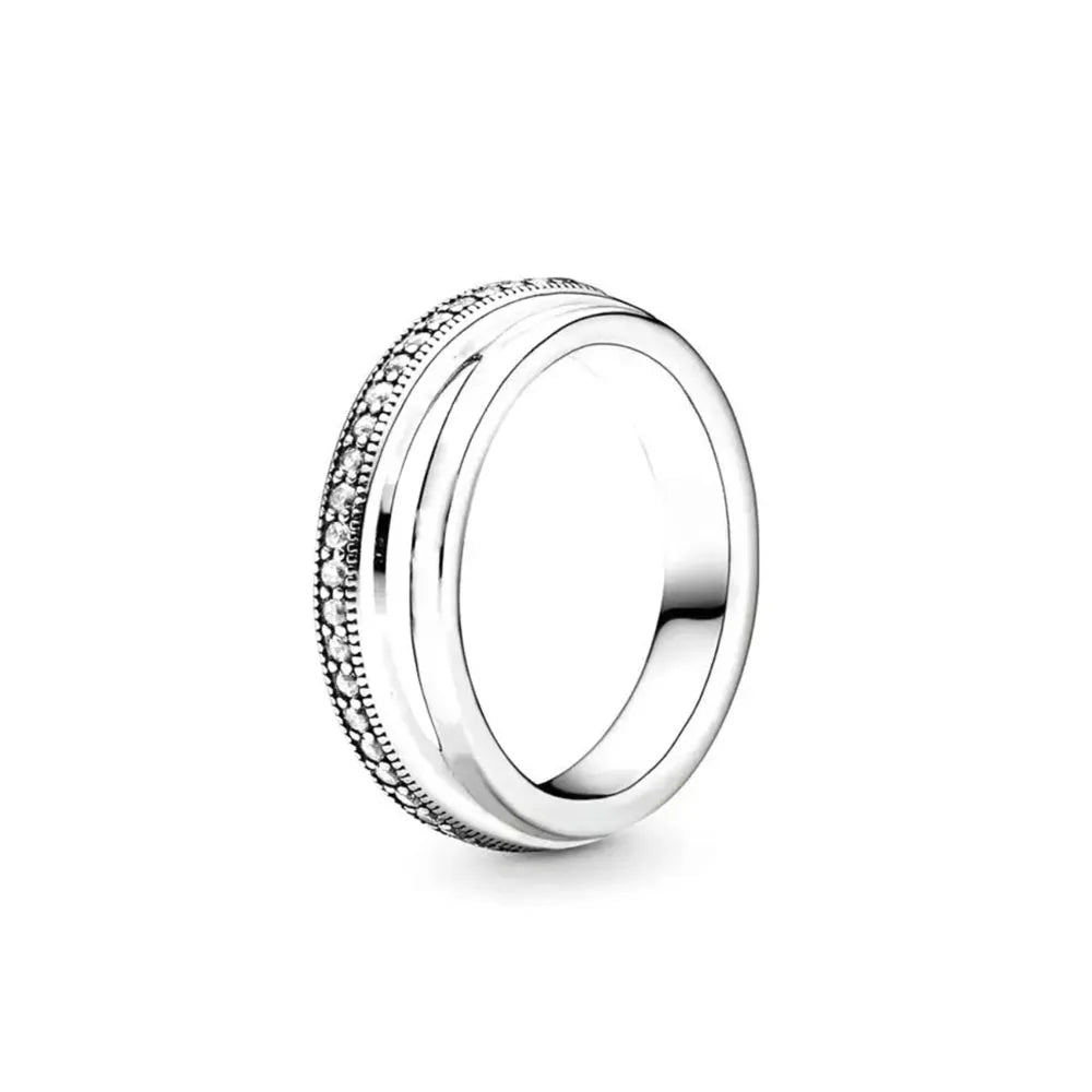 Hot Selling 925 Silver,Heart-shaped,Floral,Butterfly Ring,Size 6 7 8 9,Suitable for additional angle
