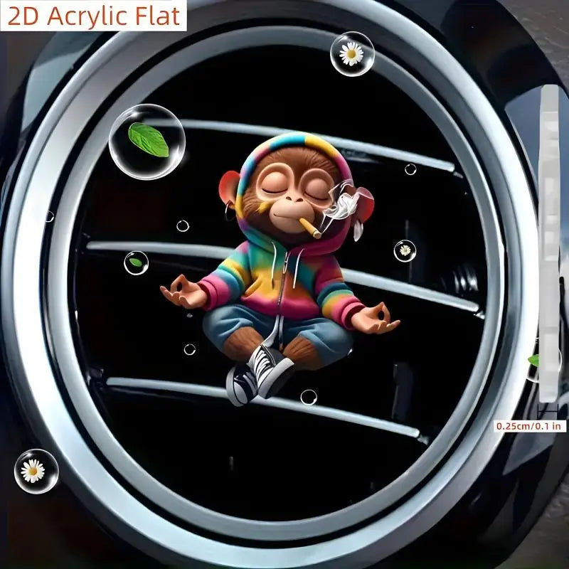 Car Vent Clip Air Freshener Jasmine Scent lifestyle view