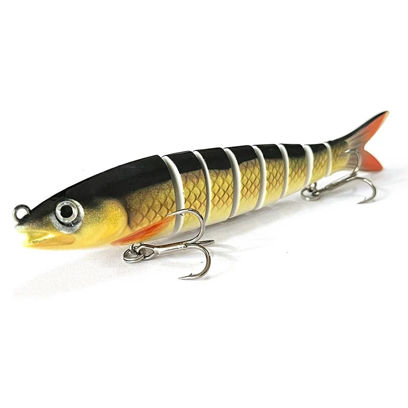Fishing Lure Multi-Joint Fish Fishing Kit Slow Sinking Realistic Hard Lure Swimbait Fres detail view