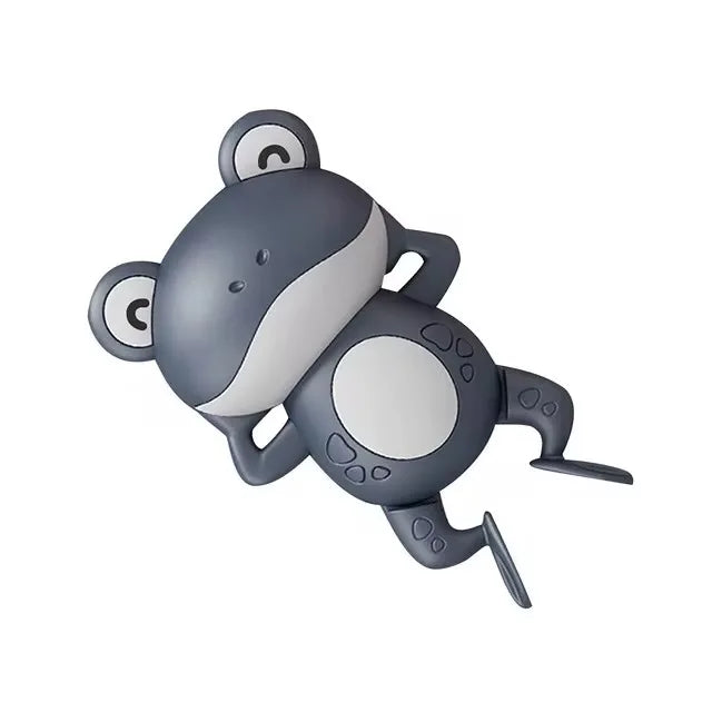 Single Sale Cute Cartoon Animal Tortoise Classic Baby Water Toy Infant Swim Turtle Wou close-up view