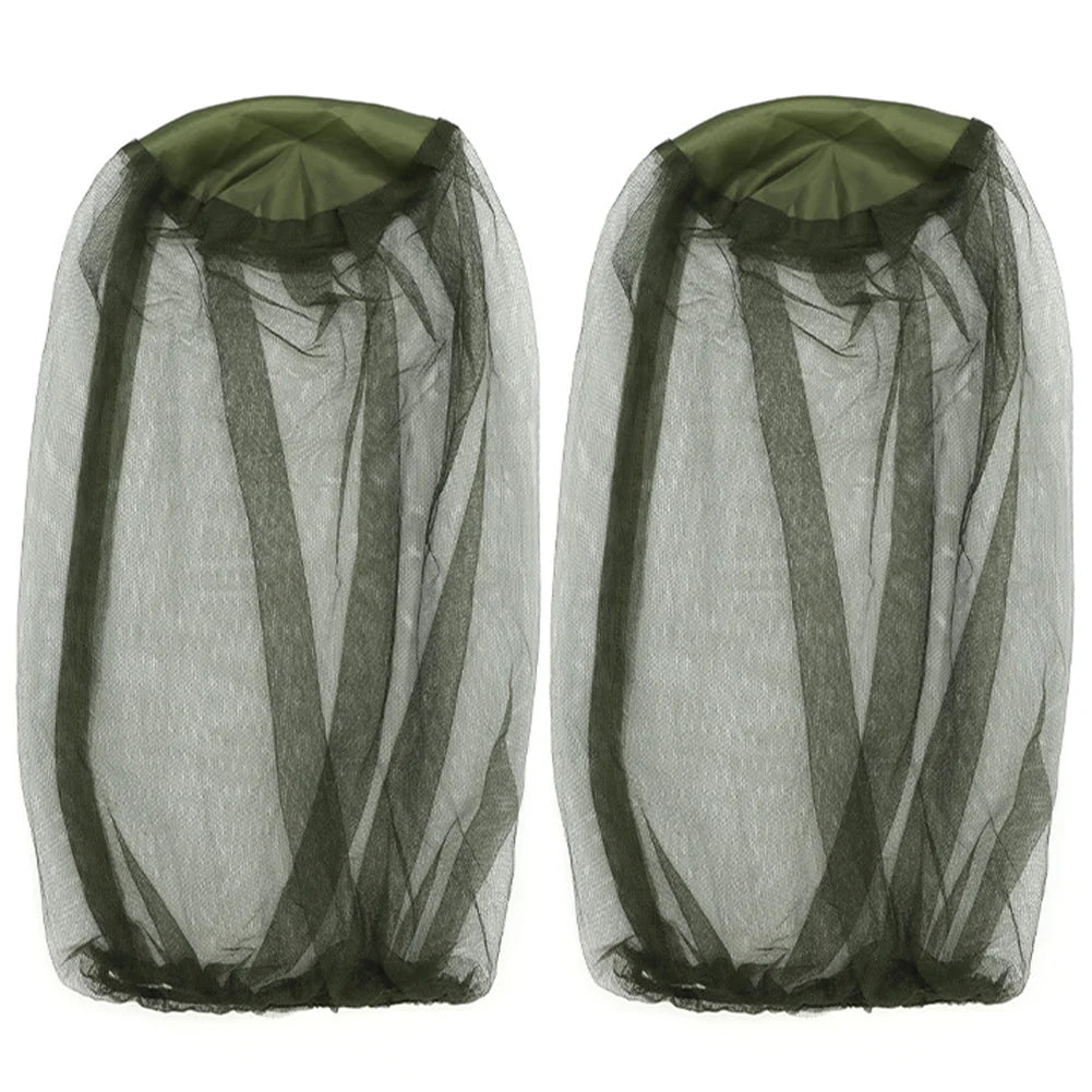 Fishing Mosquito Head Net | Bug Mesh Face Protector for Camping lifestyle view