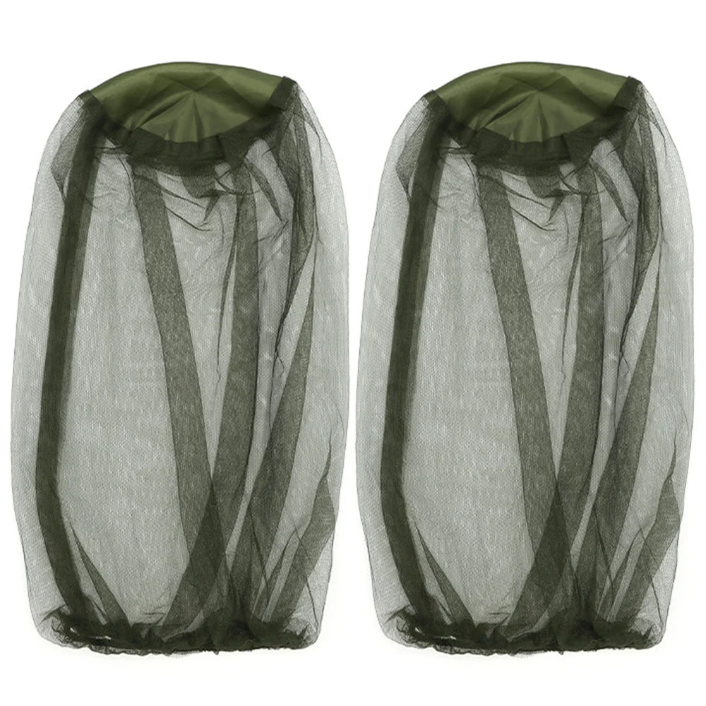 Fishing Mosquito Head Net | Bug Mesh Face Protector for Camping lifestyle view