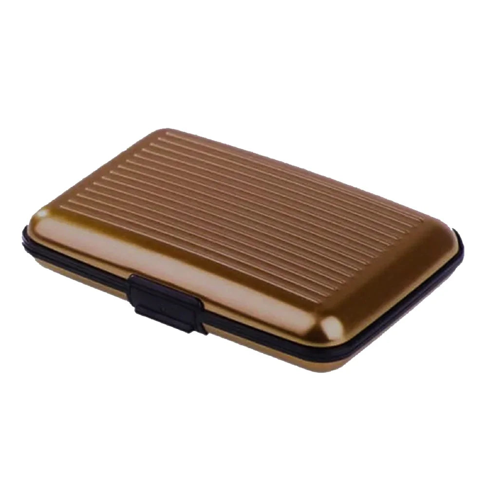 Metal Credit Card Holder | Slim RFID Wallet for Men and Women lifestyle view