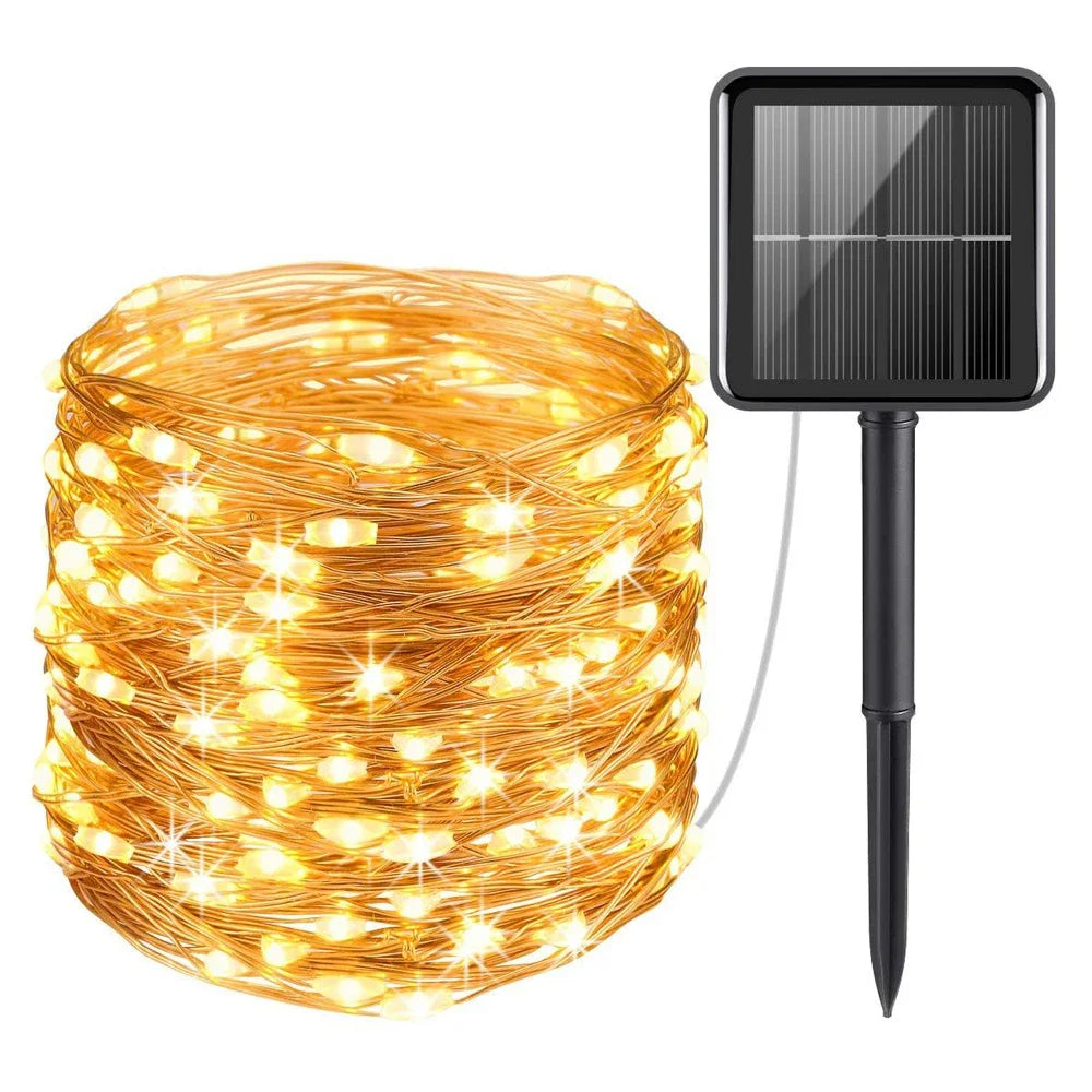Outdoor Garden Fairy String Light Led Twinkle Waterproof Lamp for Christmas Patio & more detail view