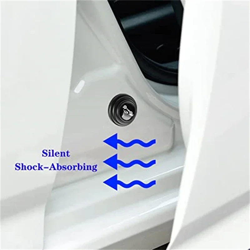 Car Door Silicone Anti Shock Pad Stickers