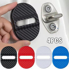 Self-Adhesive Car Door Lock Protective Cover 4-Pack
