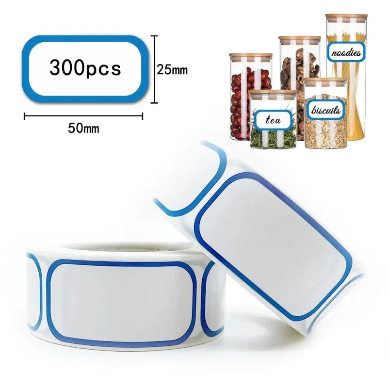 Self-Adhesive Freezer Labels | Removable Food Storage Stickers for Organization alternate view
