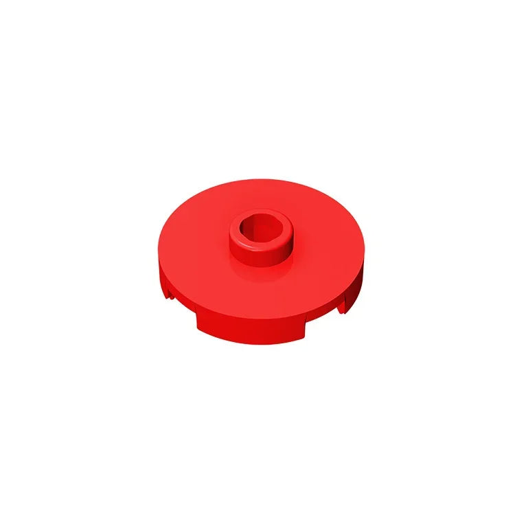Gobricks GDS-1041 Tile Round 2x2 with Open Stud | Compatible Building Block for DIY additional angle