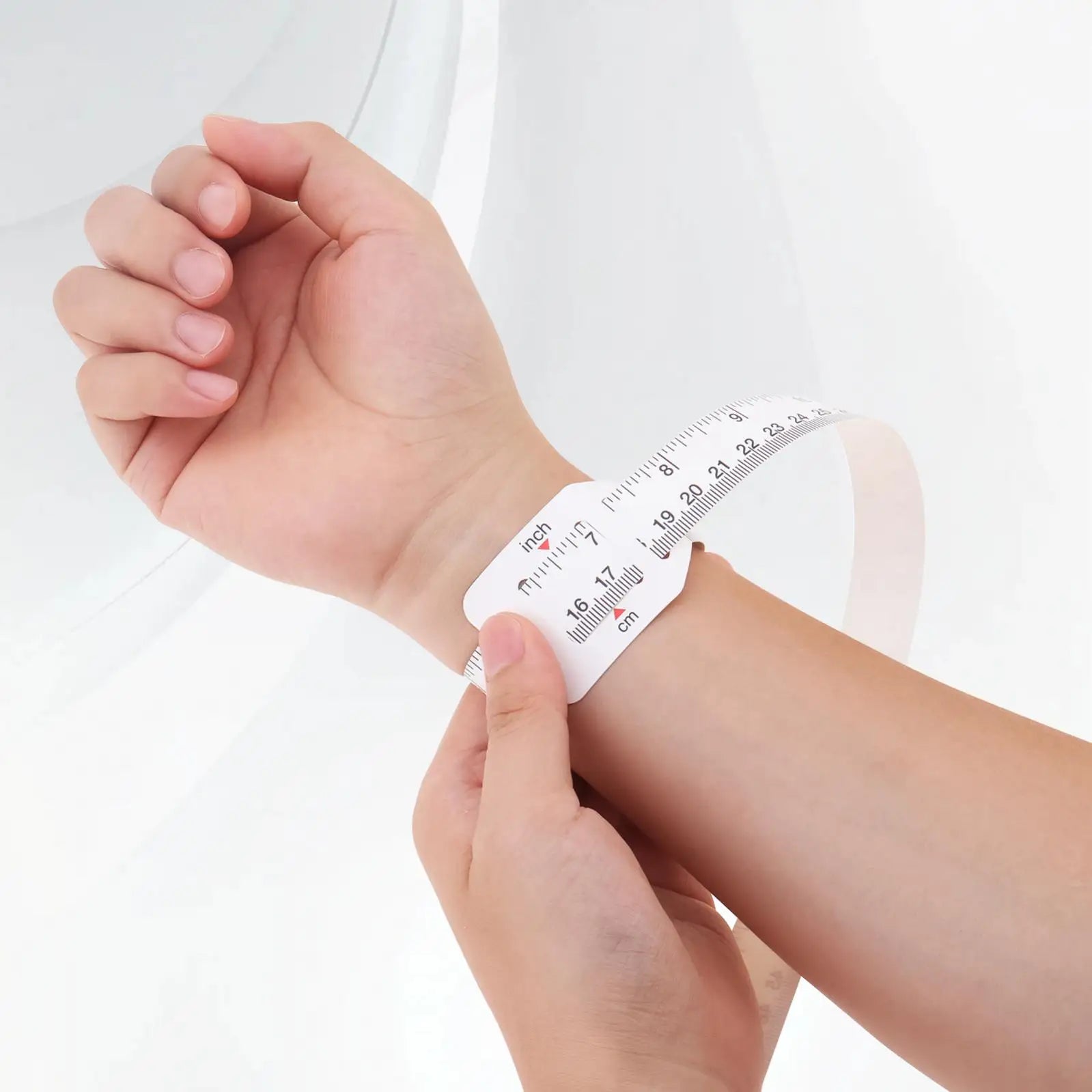 Baby Head Circumference Measuring Tape | Soft Plastic Ruler for Infant Growth Tracking detail view