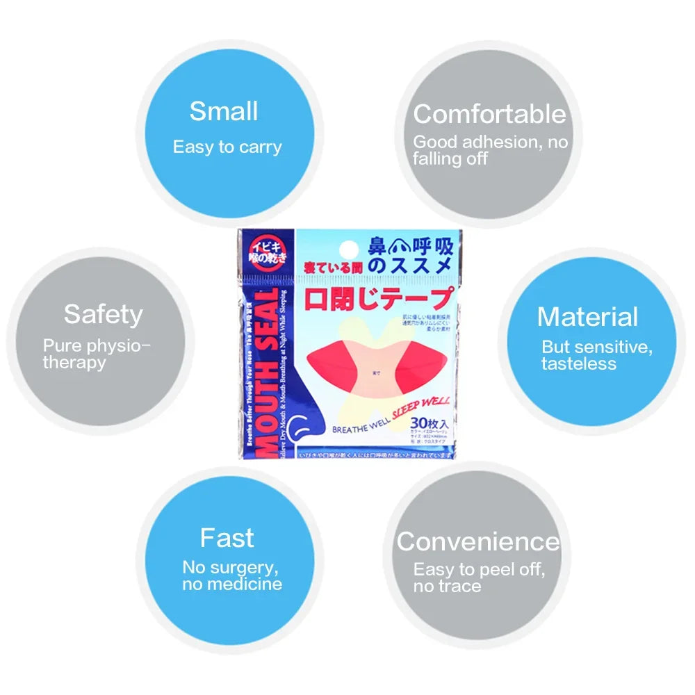 Anti Snoring Mouth Tape for Better Sleep | 30 or 150 Pcs alternate view
