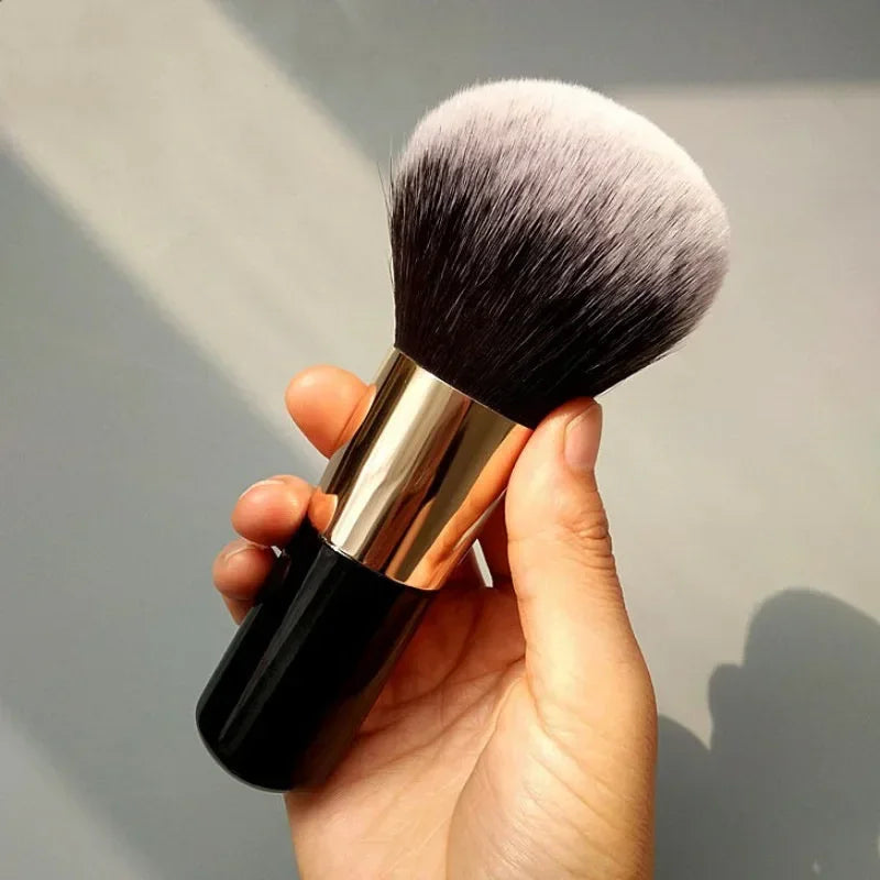 Large Size Powder Foundation Brush | Professional Makeup Brush for Blush, Bronzer, and S detail view