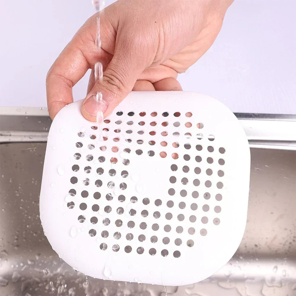 Hair Filter Shower Drain Plug Kitchen Sink Strainer Bathtub Shower Floor Drain Stopper H detail view