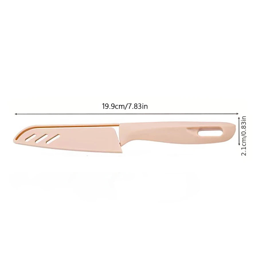 Candy-Colored Portable Fruit Peeler Knife | Stainless Steel Kitchen Gadget alternate view