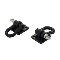 Metal Recovery Drag Chains Trailer Hitch Shackle Winch Anchor for 1/10 RC Crawler TRX4 close-up view