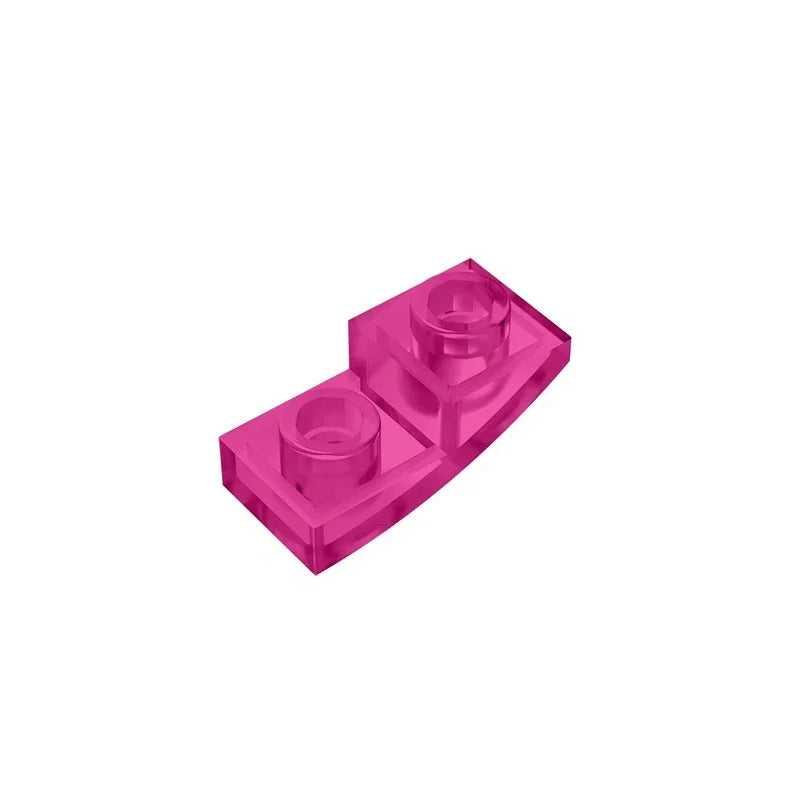 Gobricks GDS-795 Slope, Curved 2 x 1 Inverted | Compatible Building Block for DIY Pro lifestyle view