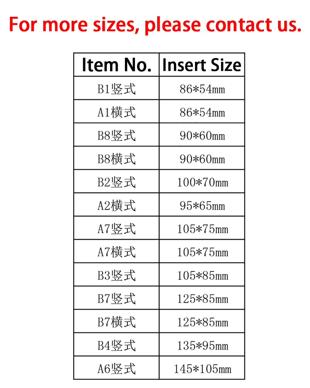 10pcs Waterproof Vertical/horizon Transparent PVC Plastic Work Zipper Badges ID Car additional angle
