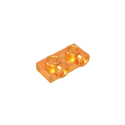 Gobricks GDS-90193 1 x 2 Panel with Raised Dot | Compatible Building Block for DIY Cr alternate view