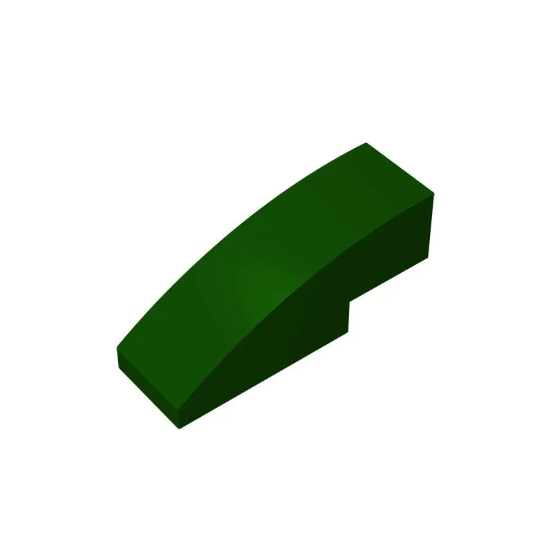 Gobricks GDS-657 Slope, Curved 3 x 1 | Compatible Building Block for Creative Const additional angle