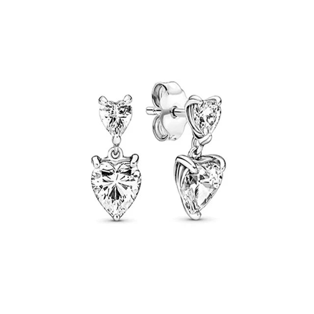 Hot Sell Double Hoop Snowflake Ginkgo Fit Original Charms Diy Fine Jewelry Gift For additional angle