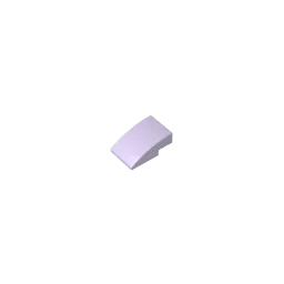 Gobricks GDS-1123 Slope, Curved 3 x 2 Building Block | Compatible with Lego 24309 alternate view