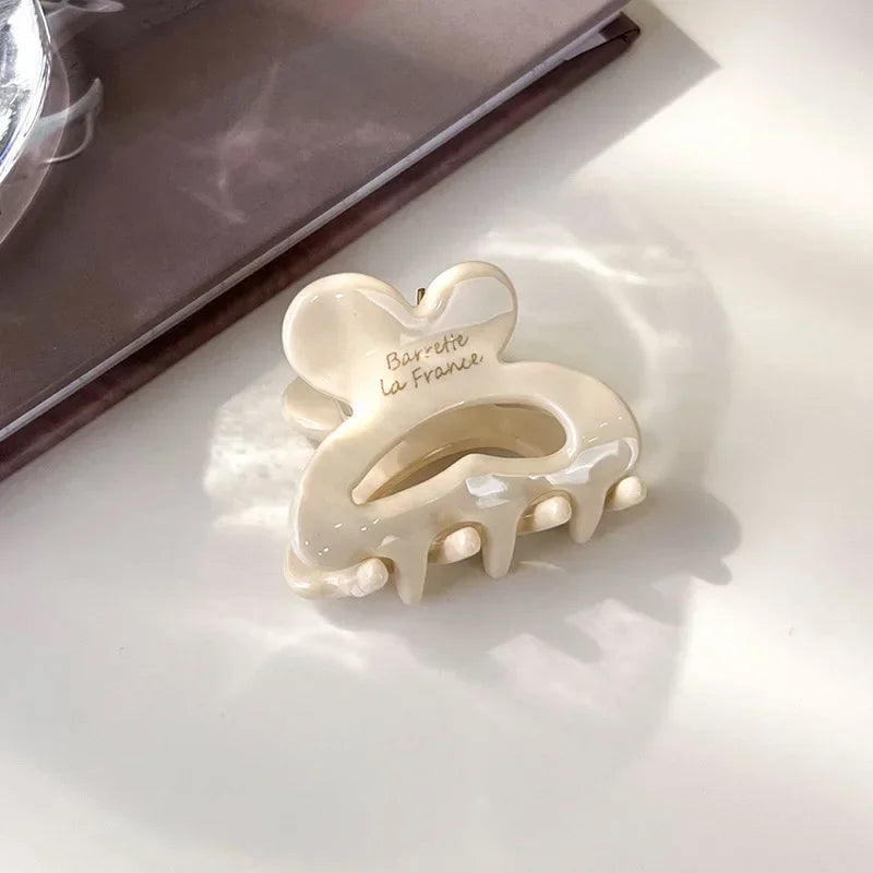 Fashion Hair Clips for Women Small Sweet Hair Claws Clip Geometric Cute Barrettes C additional angle