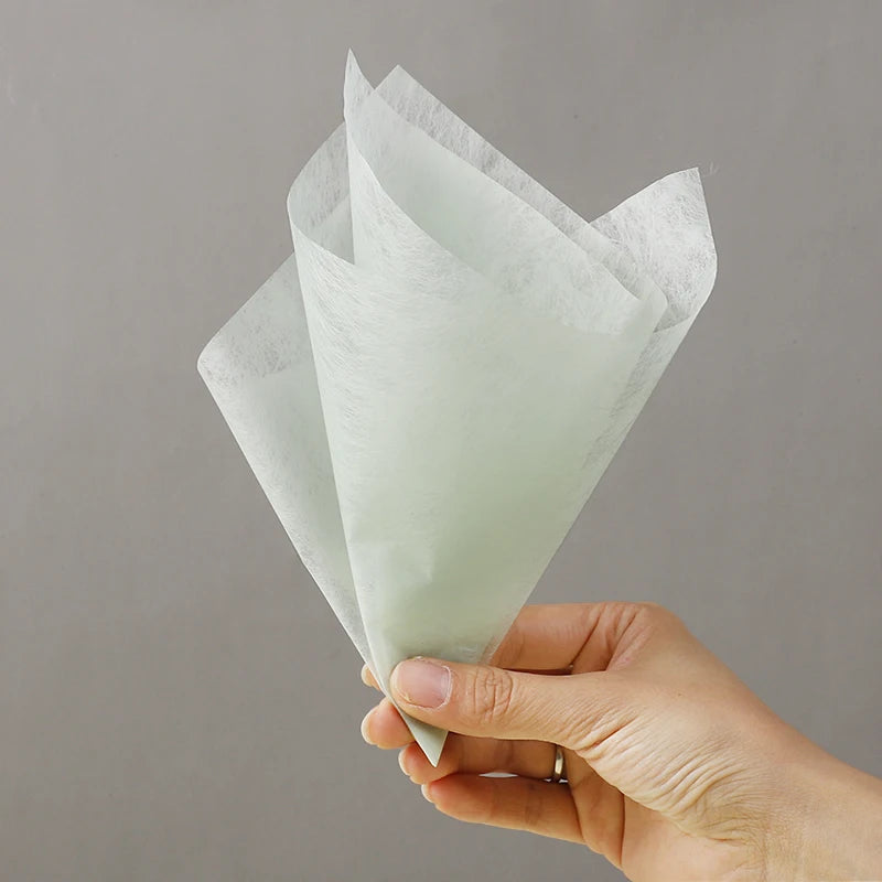 40pcs Tissue Paper Florist Flower Wrapping Paper DIY Handmade Bouquet Crafts Gifts additional angle
