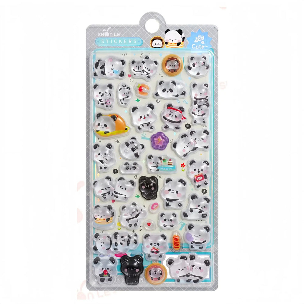 3D Food Stamping Seal Sticker | Japanese Anime Decorative Craft Stickers for Kids additional angle