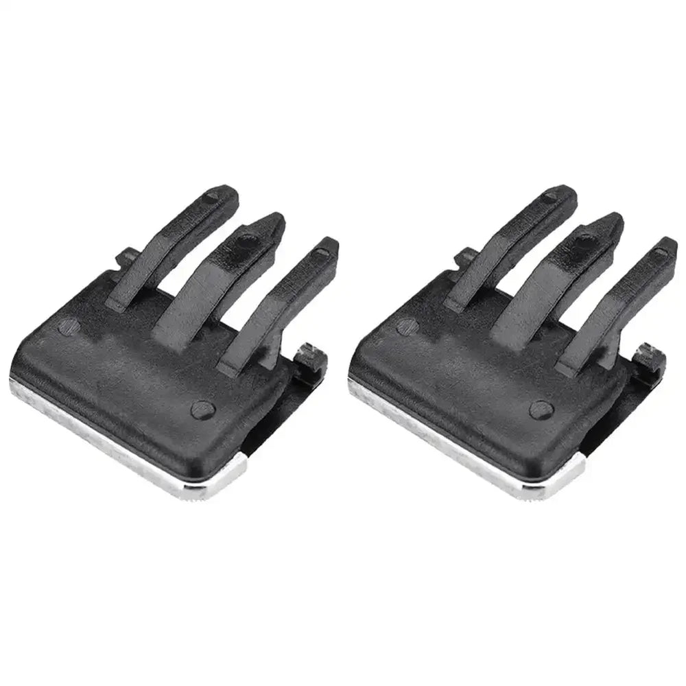 2/4Pcs Car Dashboard Air Conditioner Outlet Pick AC Vent Grille Tab Clip Replacement A close-up view