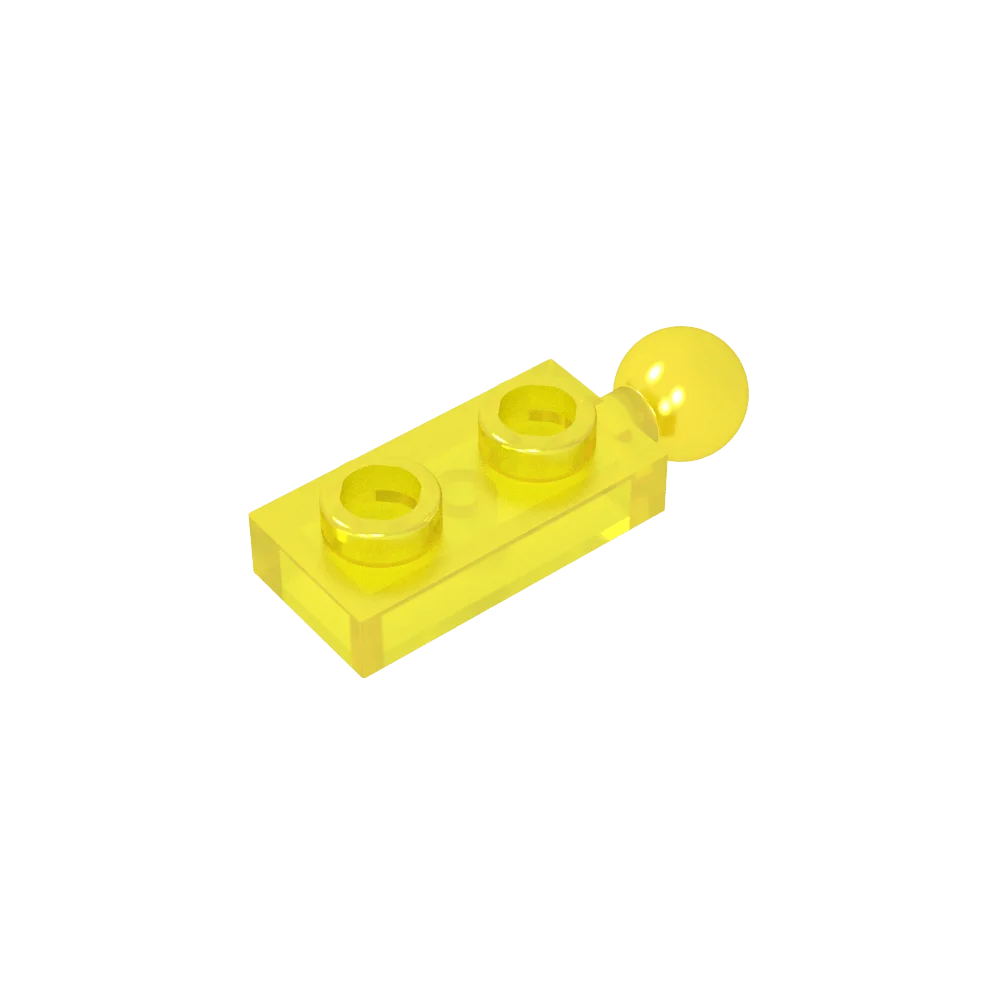 Gobricks GDS-852 Plate Modified 1 x 2 with Tow Ball on End | Building Block for DIY additional angle