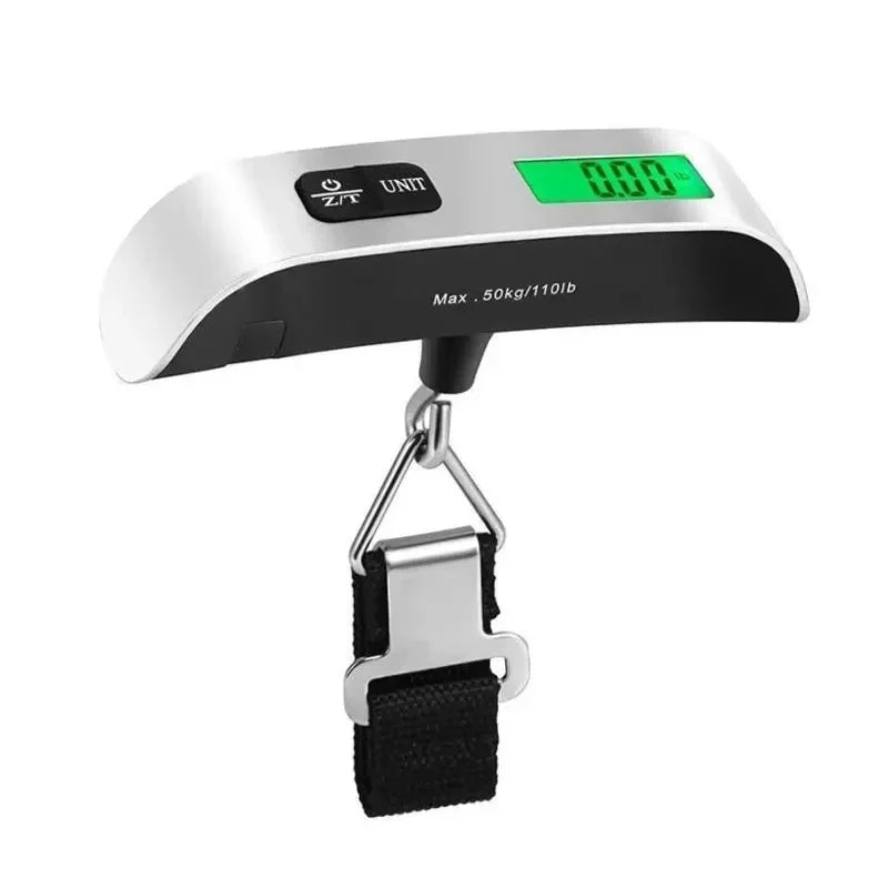 Portable Digital Luggage Scale 110lb/50kg | Travel Hanging Weight Scale additional angle