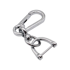 Anti-Lost Car Key Pendant | Creative Simple Stainless Steel Keychain with Strong Cara alternate view
