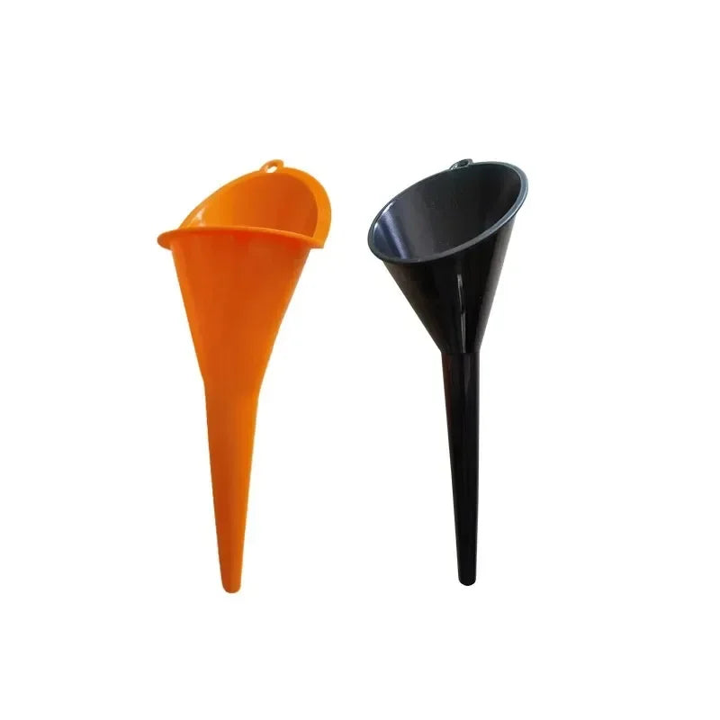 Car Long Stem Funnel Oil Fuel Filling Tools Anti-splash Plastic Oil Funnel Motorcycle Re detail view