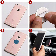 1/3/5Pcs Magnetic Metal Plate For Car Phone Holder Universal Iron Sheet Disk Sticker alternate view