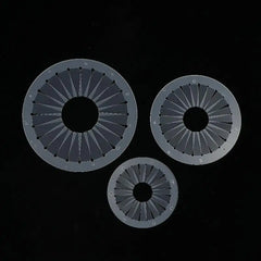 § 3Pcs/set Rosette Maker Patchwork Accessory Rose Maker Hobby Art for Beginners Ribbon F detail view
