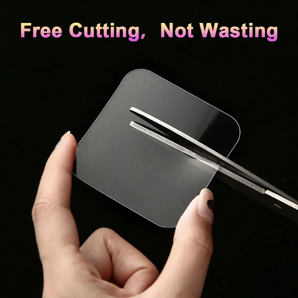 10 Pcs Strong Transparent Double-Sided Adhesive Tape | Acrylic Nano Wall Stickers close-up view