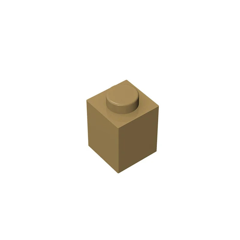 10 Pack 3005 1x1 Bricks Building Blocks | High-Tech Plate Board Set close-up view