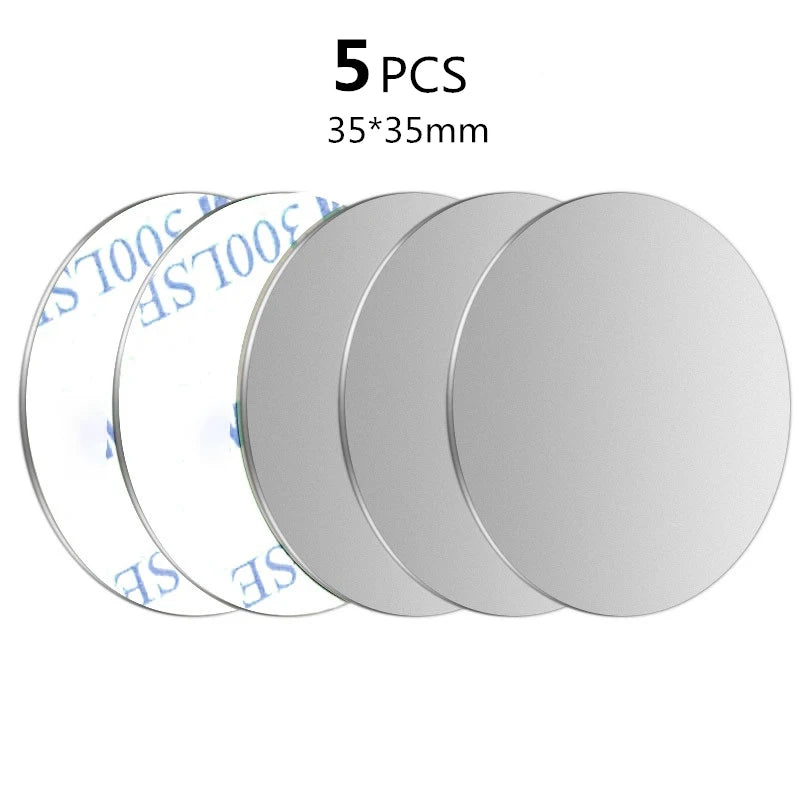 1pcs/3pcs/5pcs Metal Plate Sticker Disk Iron Sheet for Magnet Phone Holder for Magnet lifestyle view