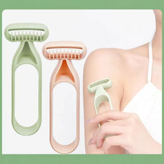 Non-Sensory Armpit Hair Razor, Leg Hair and Armpit Hair Razor, Macro Blade for Gentle Shaving