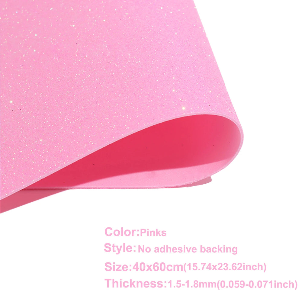 Glitter EVA Foam Sheet 40x60cm | Self-Adhesive Sparkly Foam Paper for DIY Crafts and alternate view