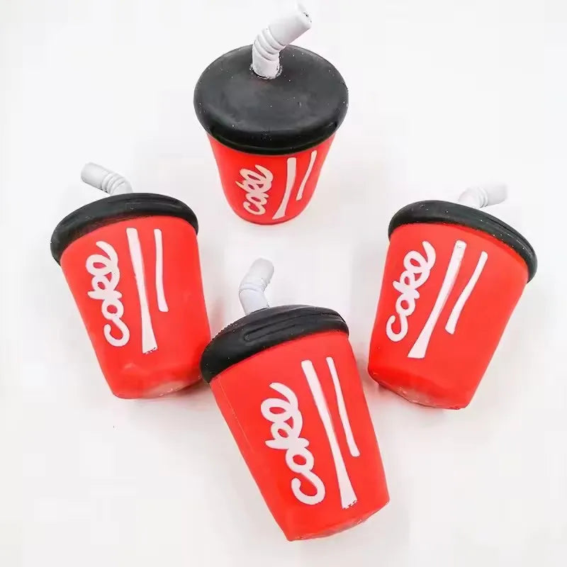 TPR Stress Relief Toys Release Decompression Squeezing Simulation Coke French fries additional angle
