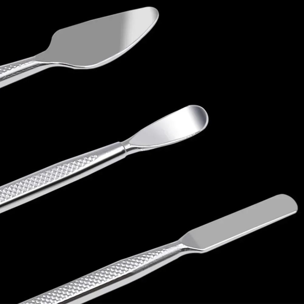 3 Pieces Metal Spudger Pry Tool Set | Phone Tablet Computer Repair Kit close-up view