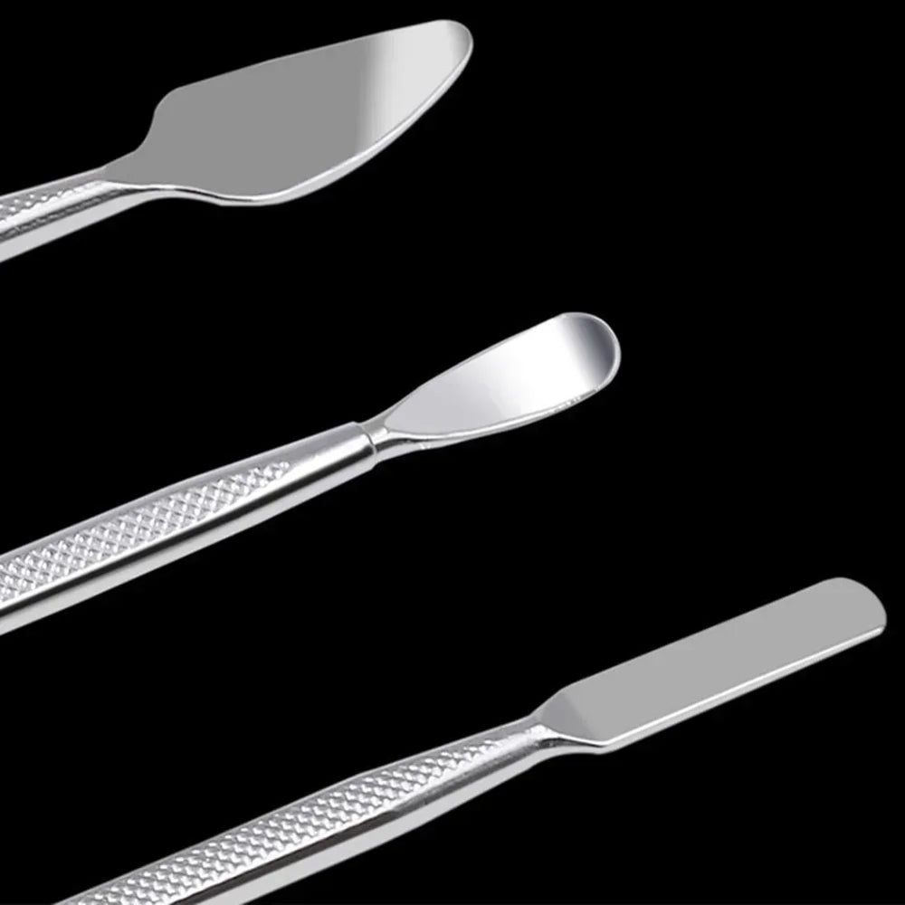 3 Pieces Metal Spudger Pry Tool Set | Phone Tablet Computer Repair Kit close-up view
