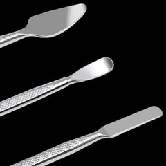 3 Pieces Metal Spudger Pry Tool Set | Phone Tablet Computer Repair Kit close-up view