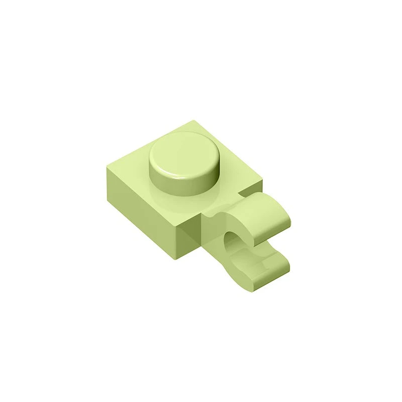 Gobricks GDS-813 1x1 Plate with Vertical Holder | Compatible with Lego 6019 and 61252 alternate view