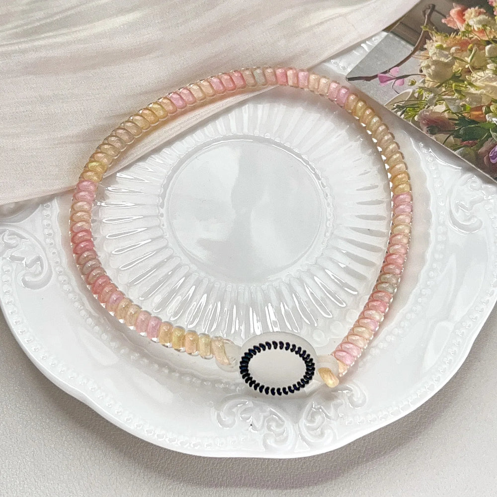 Elastic Fashion Telephone Line Hair Band Rope Headband Women Girls Sport Versatile Sc alternate view