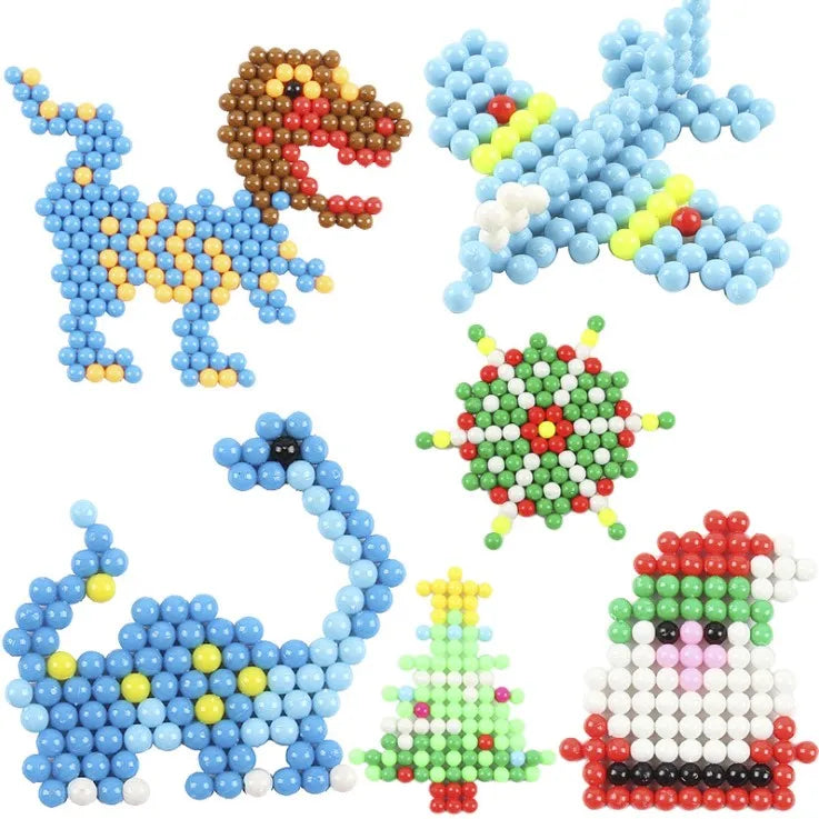 Refill Pack 300Pcs/bag 36 Colors 5mm Water Beads Spray Aqua Magic Beads Educational 3 lifestyle view