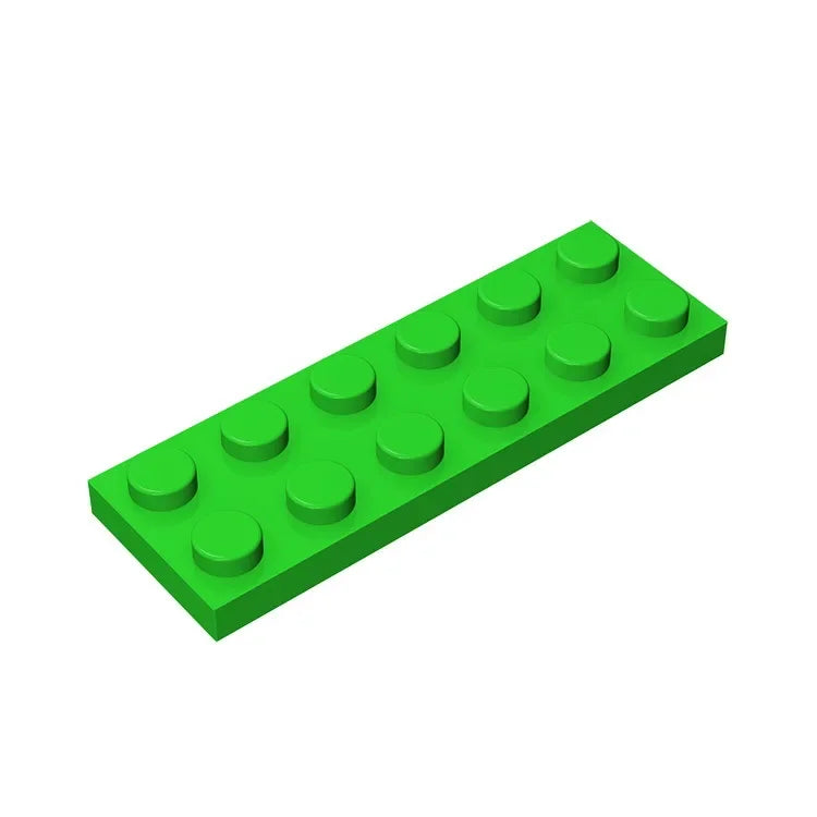 Plate 2 x 6 Building Block | Compatible Building Brick for DIY Creations detail view