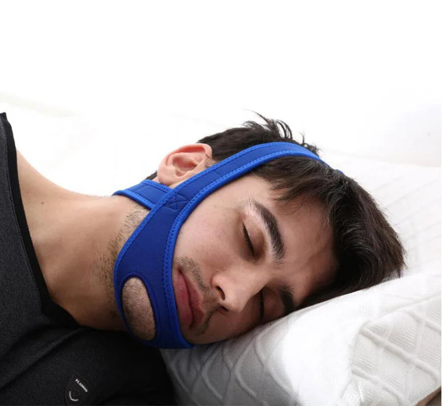 Adjustable Neoprene Anti-Snoring Chin Strap | Sleep Aid for Snoring Relief alternate view