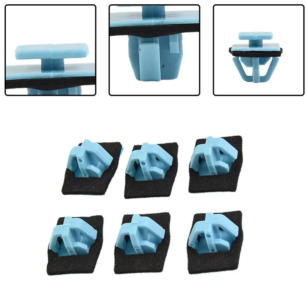 30pcs Door Trim Clips For Kia Hyundai Fender Flare Rocker Moulding additional angle